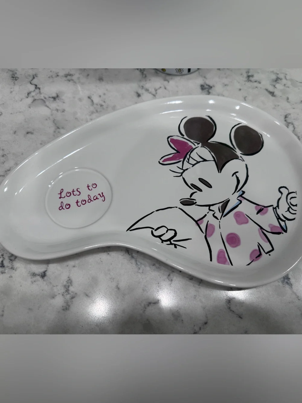 Disney Character Ceramic Snack Plates -Mickey Minnie Donald & Goofy